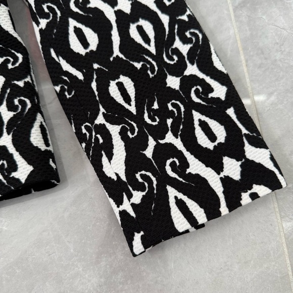 Women’s Kasper Open Front Patterned Long Sleeve Blazer Jacket Size 10P - Picture 7 of 16